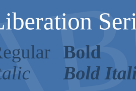 Liberation Serif Font Family