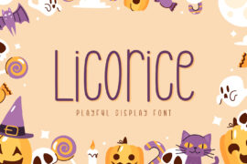 Licoriece Font