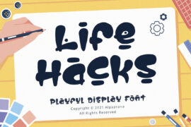 Life Hacks Font