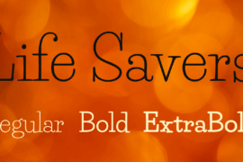 Life Savers Font Family