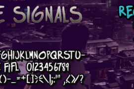 life signals Font Family