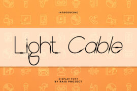 Light Cable Demo Font Family