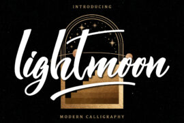 Lightmoon – Personal Use Font