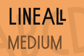 Lineal Font