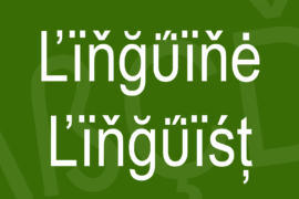Linguine Linguist Font
