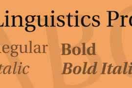 Linguistics Pro Font Family