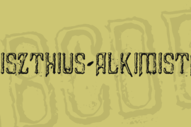 Liszthius-Alkimista Font