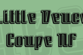Little Deuce Coupe NF Font