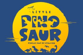 Little Dinosaur Font