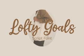 Lofty Goals Font