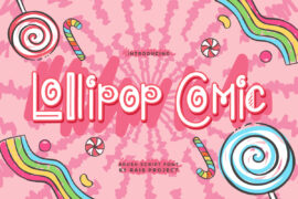 Lollipop Comic Demo Font