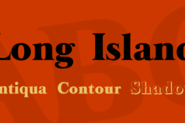 Long Island Font Family