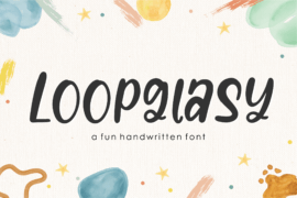 Loopglasy Font
