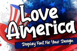 Love America Font
