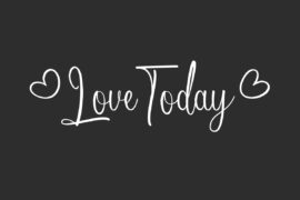 Love Today Demo Font