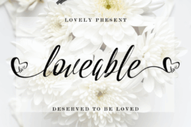 loveable Font