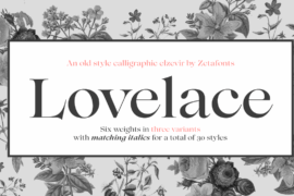 Lovelace Script Trial Font Family