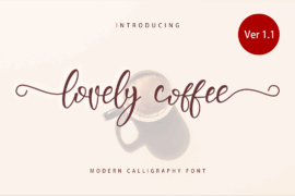 Lovely Coffee Font