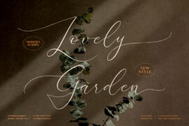 Lovely Garden Font Family