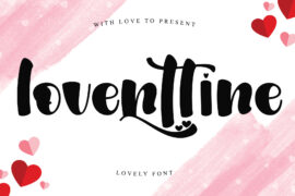 Loventtine – PERSONAL USE Font