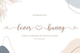 Lover Bunny Personal use Font