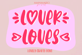 Lover Loves Font