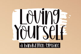 Lovin Yourself – Personal Use Font