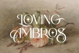 Loving Ambros Demo Font