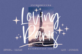 Loving Paris Font Family