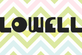 Lowell Font