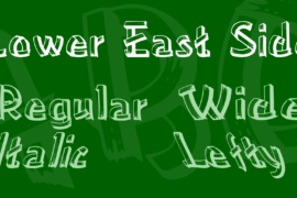 Lower East Side Font Family