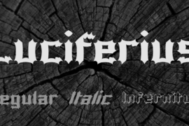 Luciferius Font Family