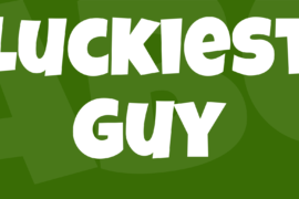 Luckiest Guy Font