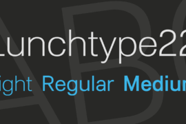 Lunchtype22 Font Family