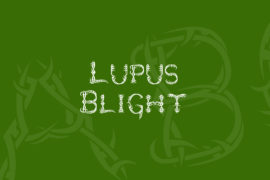 Lupus Blight Font