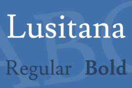 Lusitana Font Family
