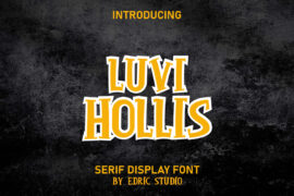 Luvi Hollis Demo Font