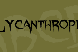 Lycanthrope Font