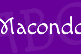 Macondo Font