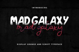 Mad Galaxy Demo Font Family