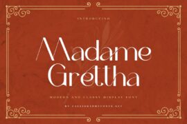 Madame Grettha Demo Font