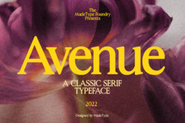 MADE Avenue PERSONAL USE Font