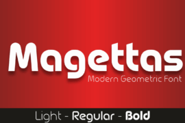 Magettas DEMO Font Family