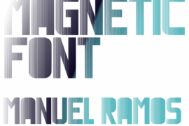 Magnetic Font