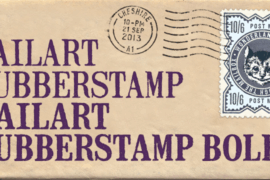 Mailart Rubberstamp Font