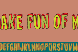 Make fun of me DEMO Font