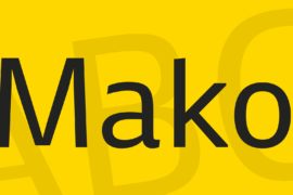 Mako Font