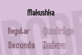 Makushka Font Family