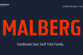 Malberg Trial Font Family