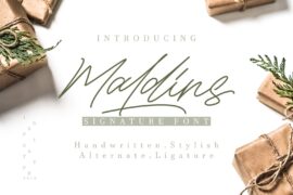 Maldins FREE Font